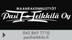 Maanrakennustyöt Pasi Heikkilä Oy logo